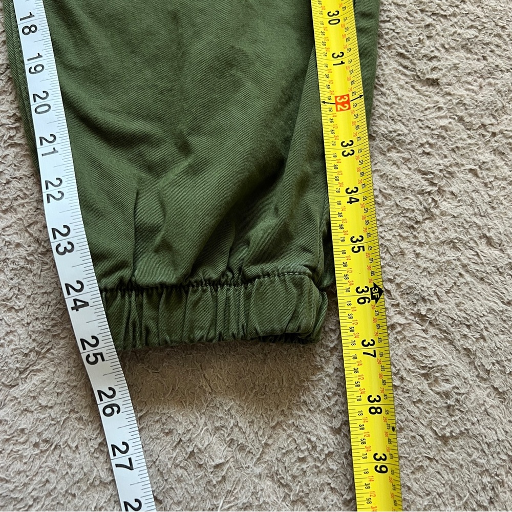Zara‎ High Waist Cargo Pants Tapered Leg Women’s Size 8 - Picture 5 of 6